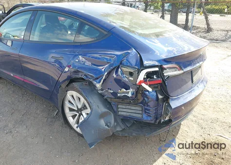 2022 Tesla Model 3 Rear-Wheel Drive from USA, damaged, VIN 5YJ3E1EA9NF191478